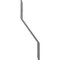 Ekena Millwork Premium Z-Brackets for Barn Door Track (set of 2), PC Chrome GB6001TZCR - alternate 5